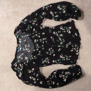 Balloon sleeved blouse